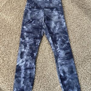 Lululemon tie dye align leggings